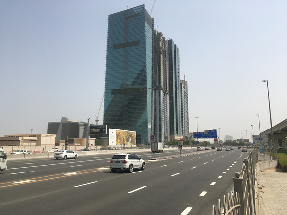 Sheikh Zayed Road, & "home"