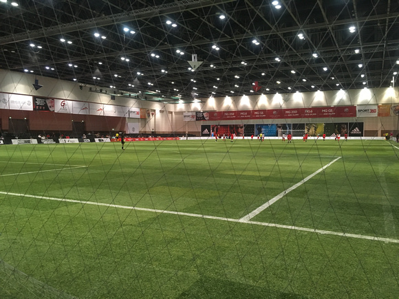 Jubilee Games, indoor football pitch