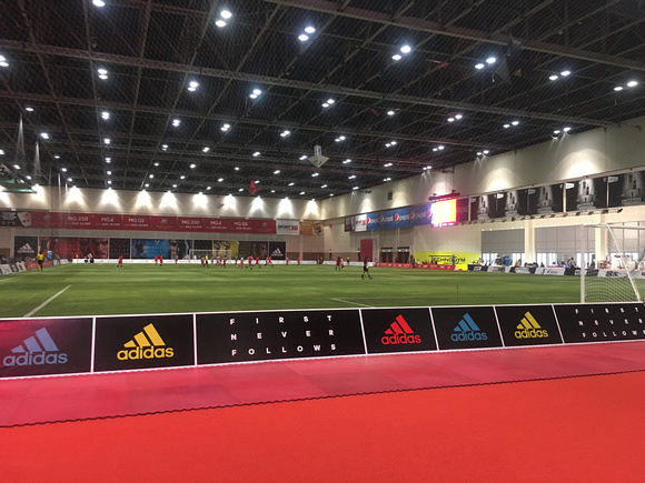 Jubilee Games, indoor football pitch (soccer)